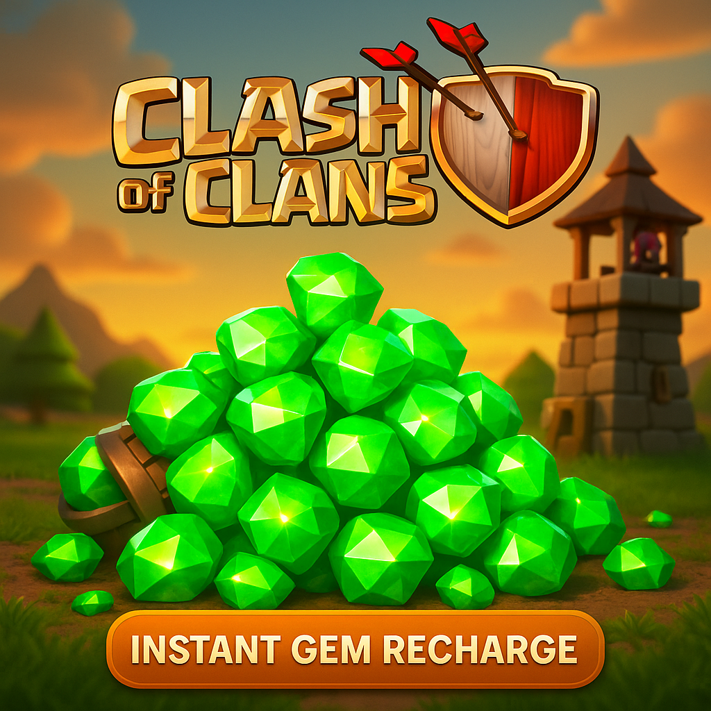 Clash Gems Recharge