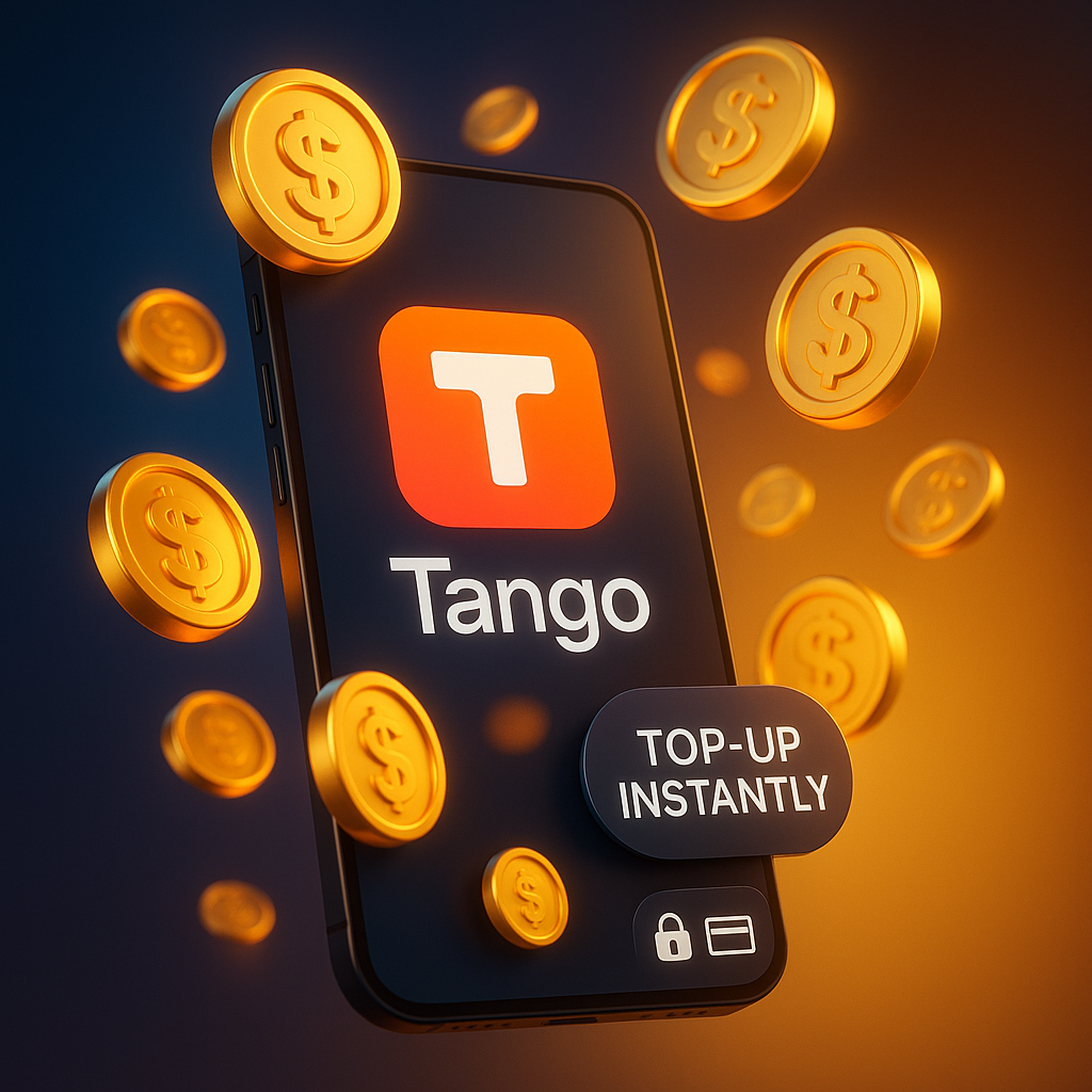 Tango App Coin Top-Up